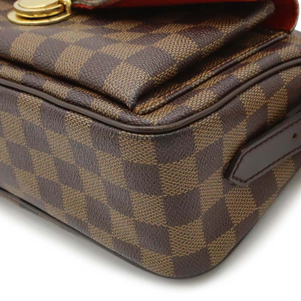 LOUIS VUITTON Authentic Brown Damier Shoulder Bag - Picture 4 of 10